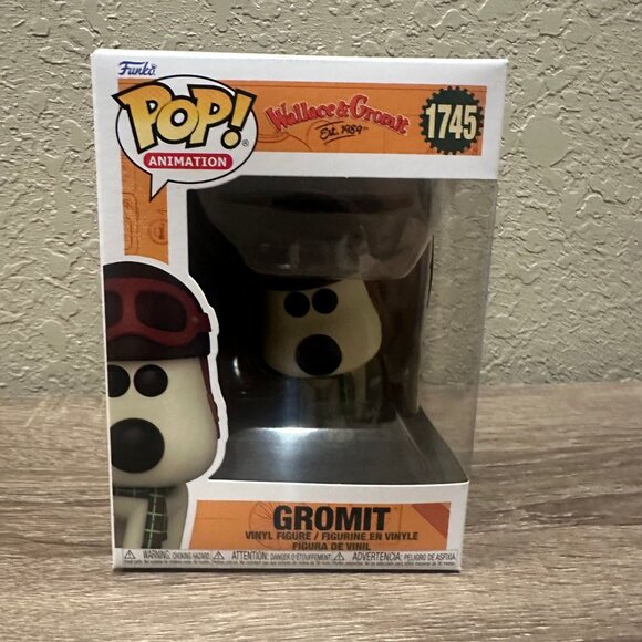 Funko POP! Animation Wallace & Gromit - Gromit Figure #1745! - Picture 2 of 7
